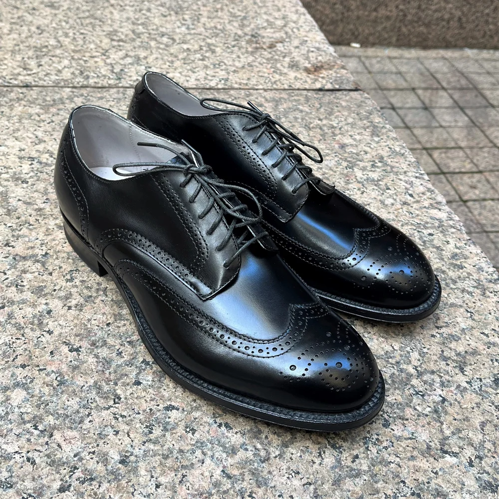 エドエル 5420 Black Calfskin — mouldedshoe